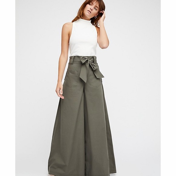 Free People All Talk Pants - Picture 2 of 7